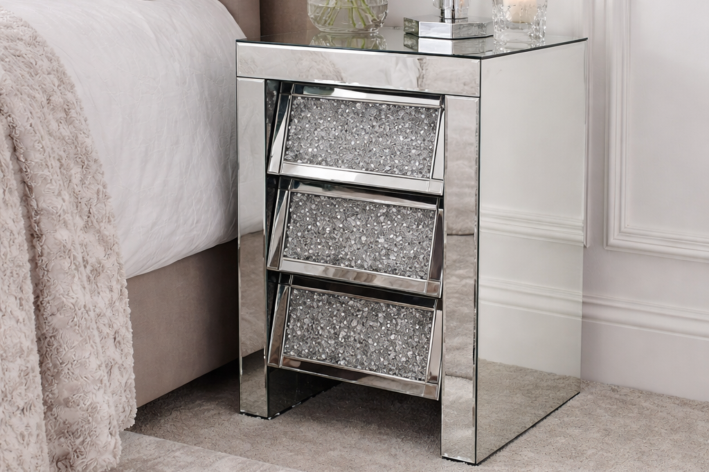3 Drawer Bedside