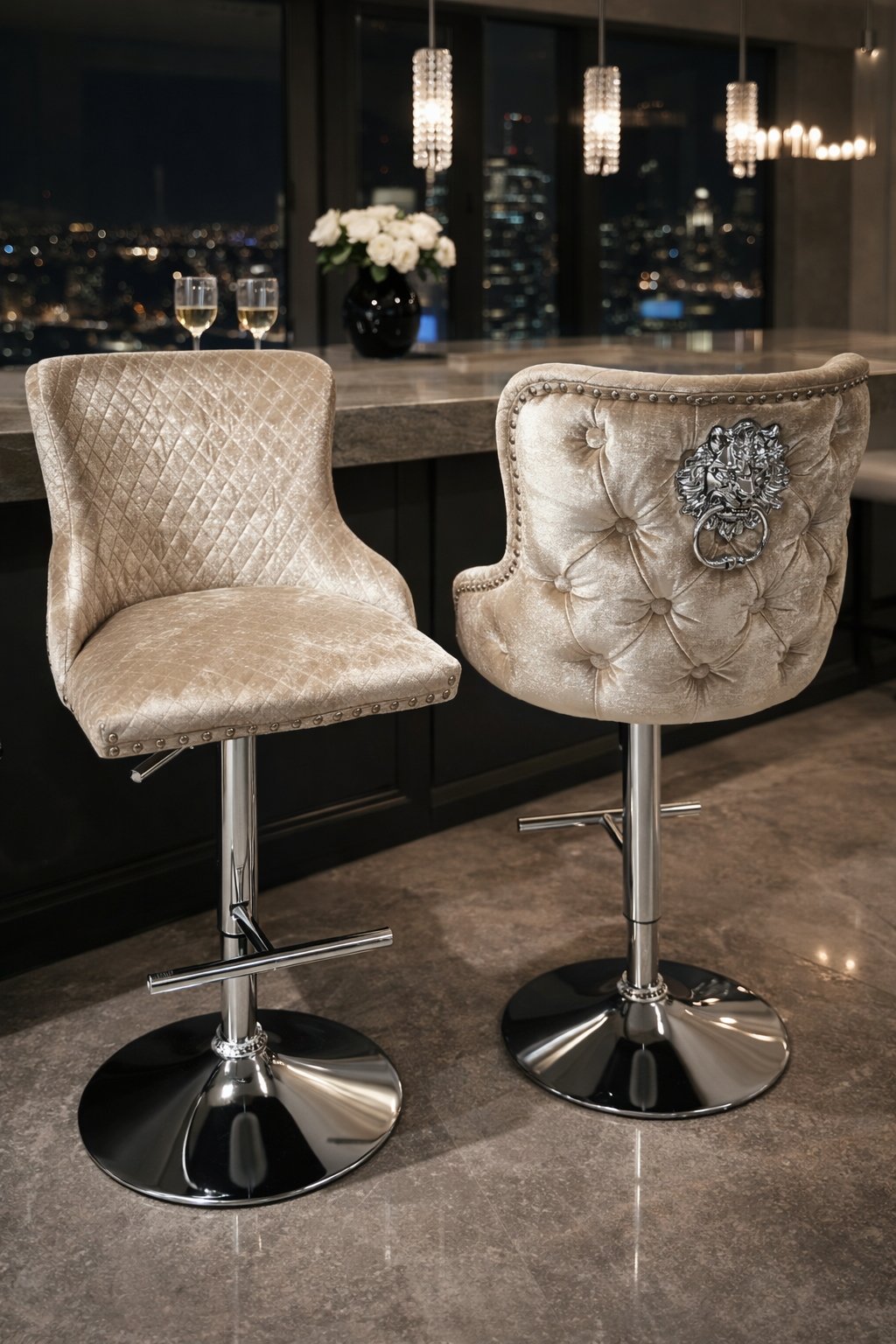 Lewis Mink Stool